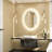 Chatmon Oval Dimmable LED Anti-Fog Bathroom Mirror-1058160472-1058160475