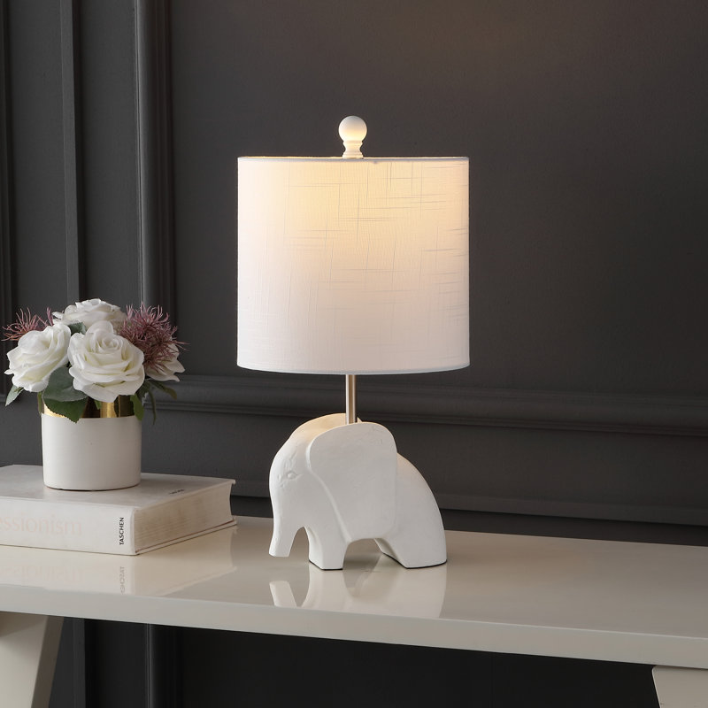 Alayn Resin Novelty Lamp, White