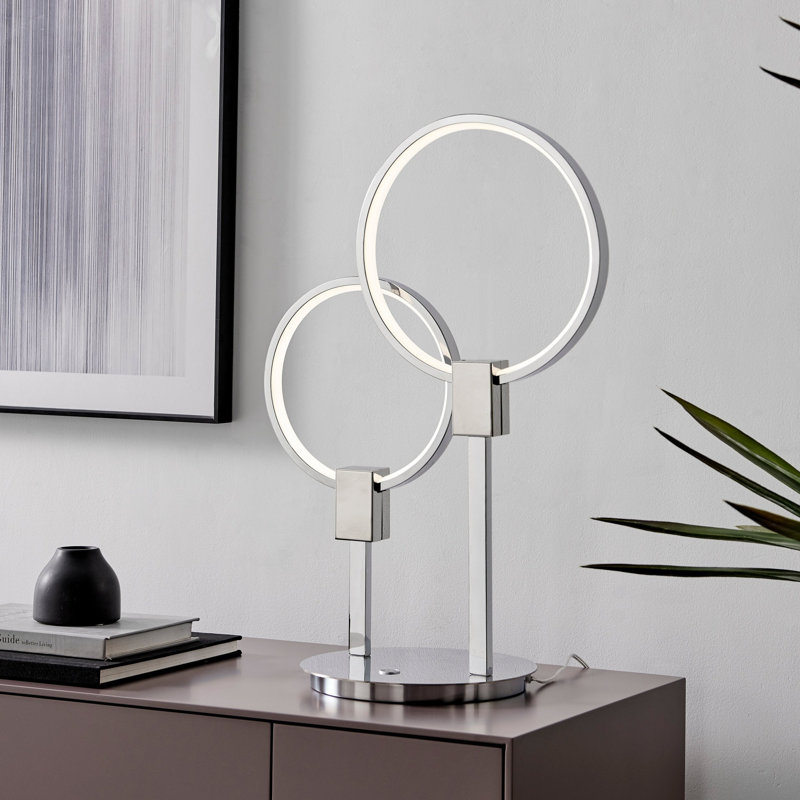 Lampe d'appoint Alitza, Chrome