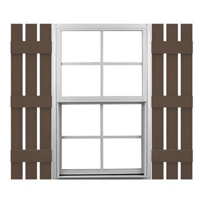 Mid-America 12'' Board & Batten Shutters