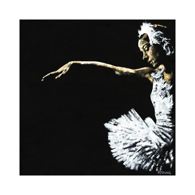 The Art Of Grace by Richard Young - Gallery-Wrapped Canvas Giclée on Canvas, Canvas, 30.48 cm H x 30.48 cm W