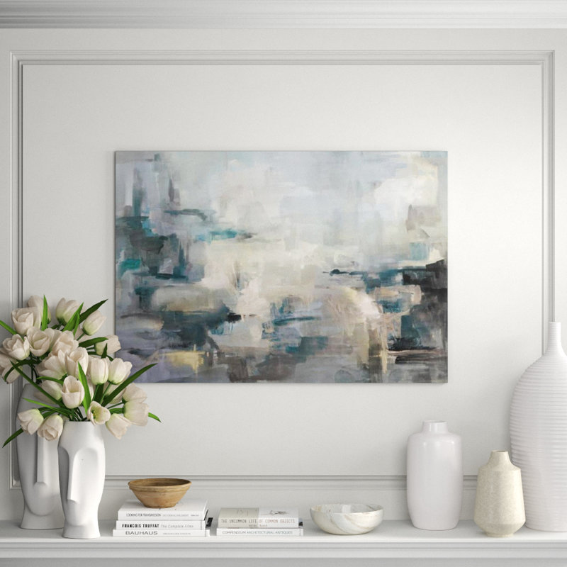 The Light Stream Print by Sonia Noir, 42" H x 60" W x 1.5" D, Glass Coat