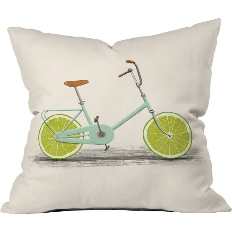 Outdoor Square Pillow Cover & Insert, 20" H x 20" W x 6" D