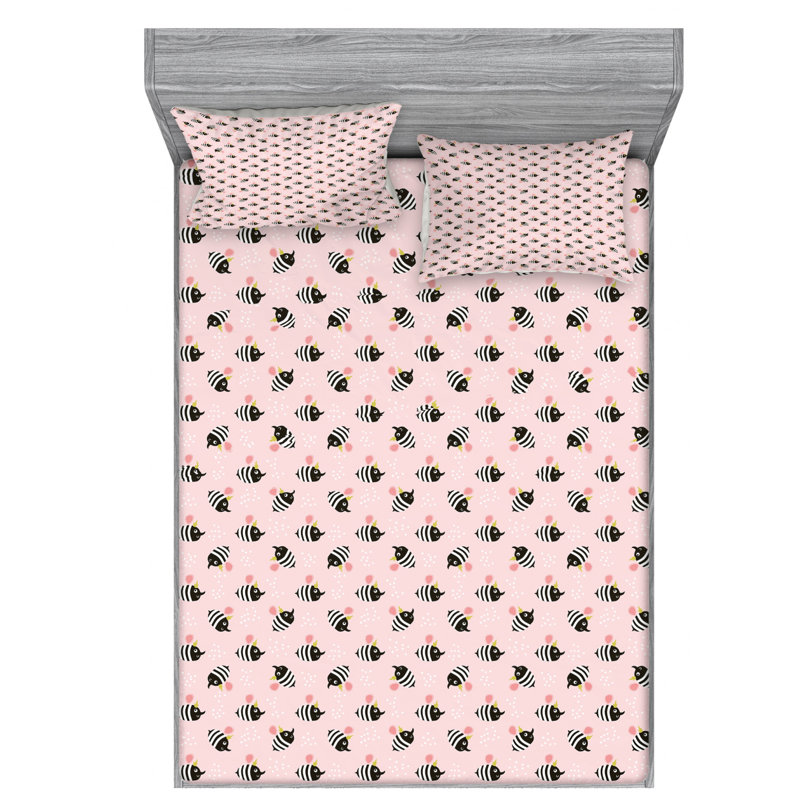 Microfiber Sheet Set, Full Sheet Set with Fitted Sheet