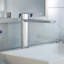 Robinet de salle de bain à poignée simple en acier inoxydable brossé Yasawa