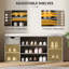 10 Pair Shoe Storage Bench-1280258527