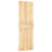 Vidaxl Sliding Door With Hardware Set Solid Wood Pine-112703607-112703608