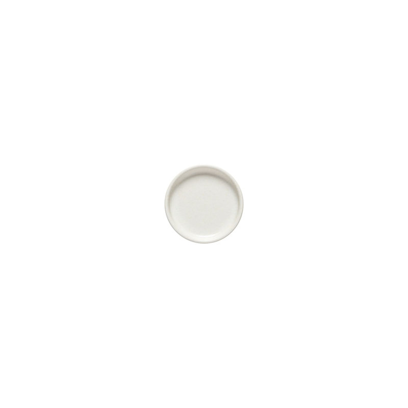 Assiette à hors-d'œuvre en grès 3,25 po Redonda, ensemble de 6, Blanc