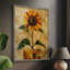 Reproduction encadrée FLORAL Series CDL XXXVI - bois massif-1692231887