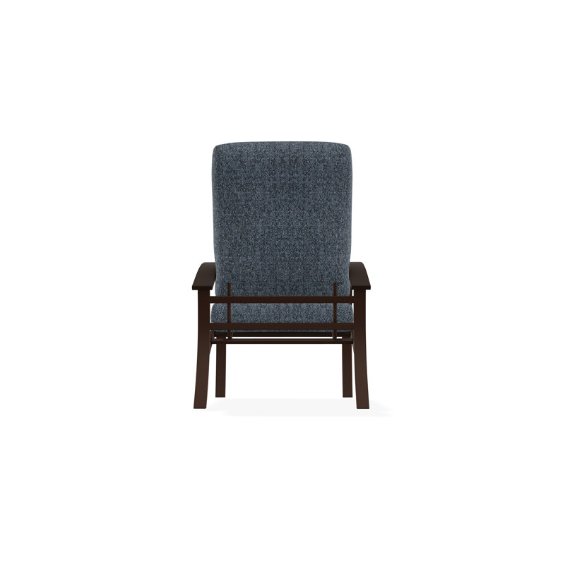 Belle Isle Outdoor Lounge Chair, Restore Indigo, Kona