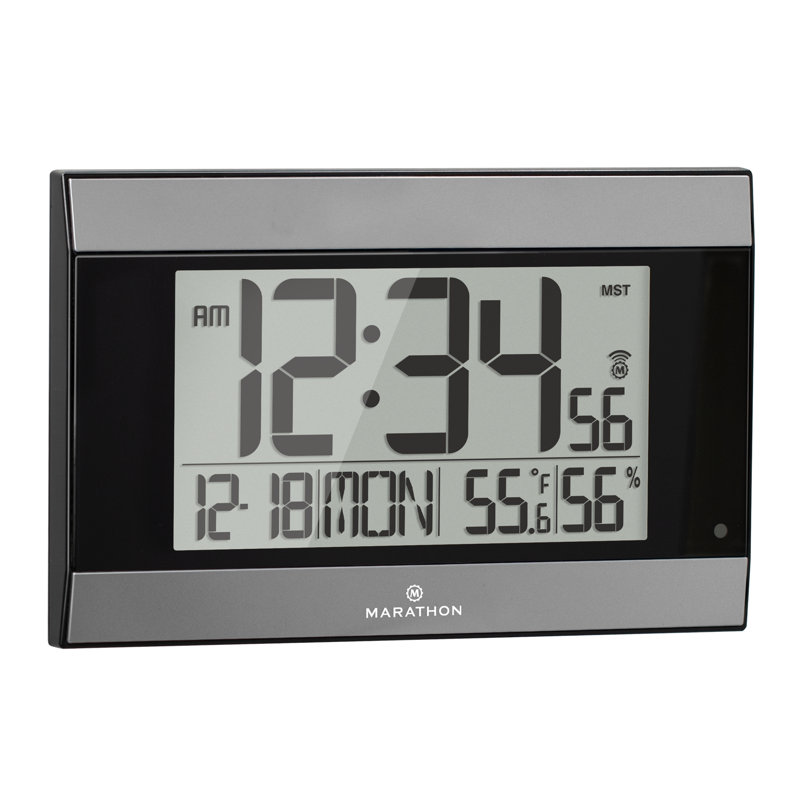 Horloge murale 9,5 po Starrett, Gris