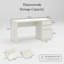 Bureau d'ordinateur 53 po avec tiroirs-classeurs-554795525
