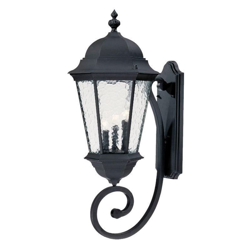 Brook Lane Wall Light, Matte Black