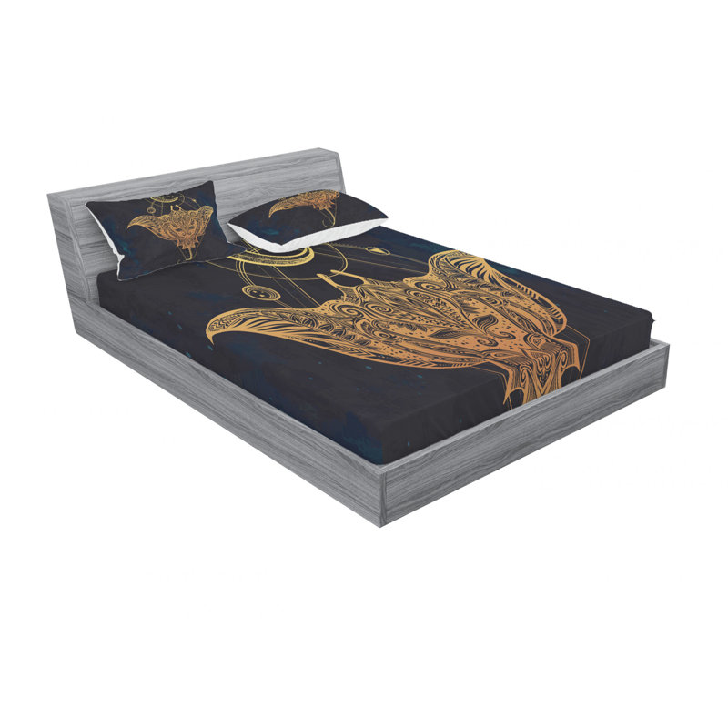 Microfiber Sheet Set, Full/Double Sheet Set with 2 Pillowcases
