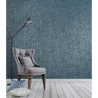 Adonea Zeus Textured Metallic 33' L x 21" W Wallpaper Roll