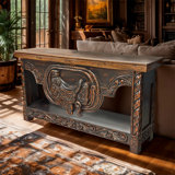 Old West Saddle Console