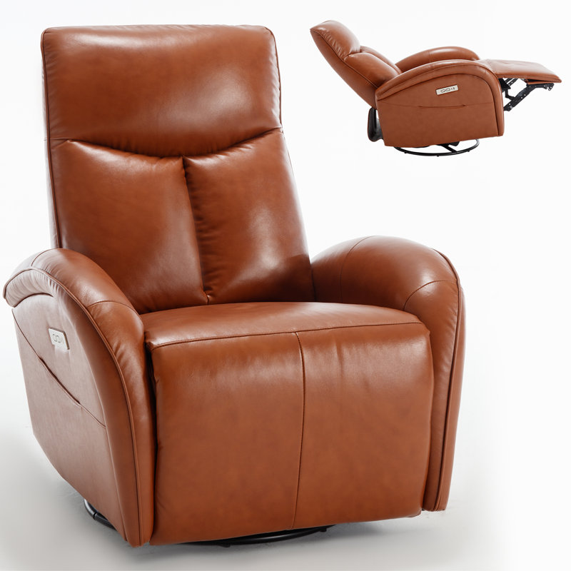 Fauteuil inclinable électrique Erke, Brun
