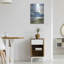 Art mural en métal luxueux «Ocean View Beach 3» par Emma Caroline-114972509