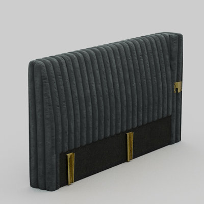 Dark Gray Left Arm of Sofa