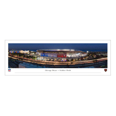 Soldier Field, Home of the Chicago Bears, impression panoramique sans cadre