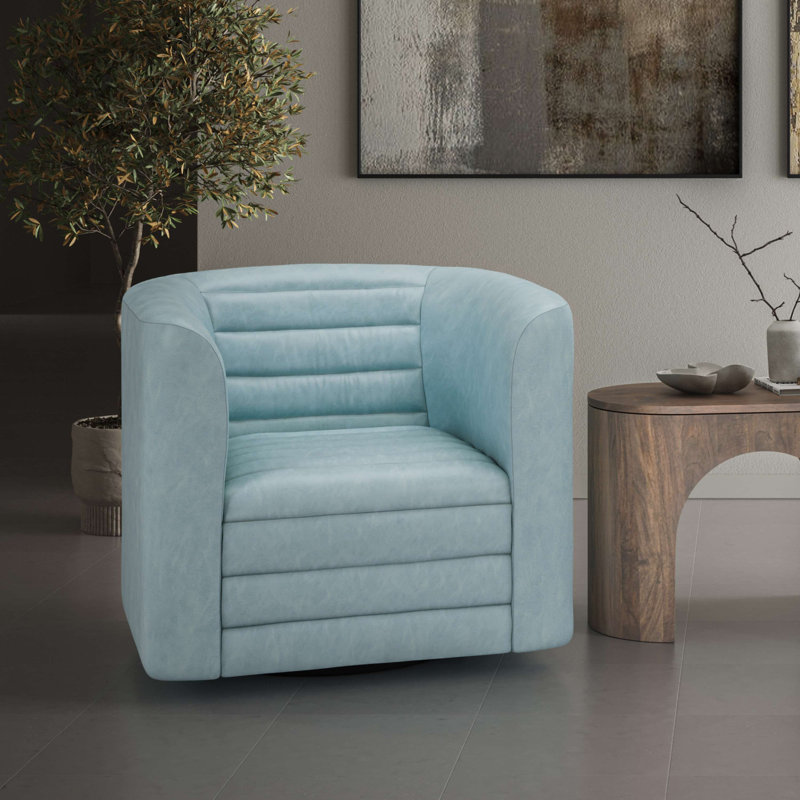 Fauteuil pivotant GT Modern Sport, Turquoise
