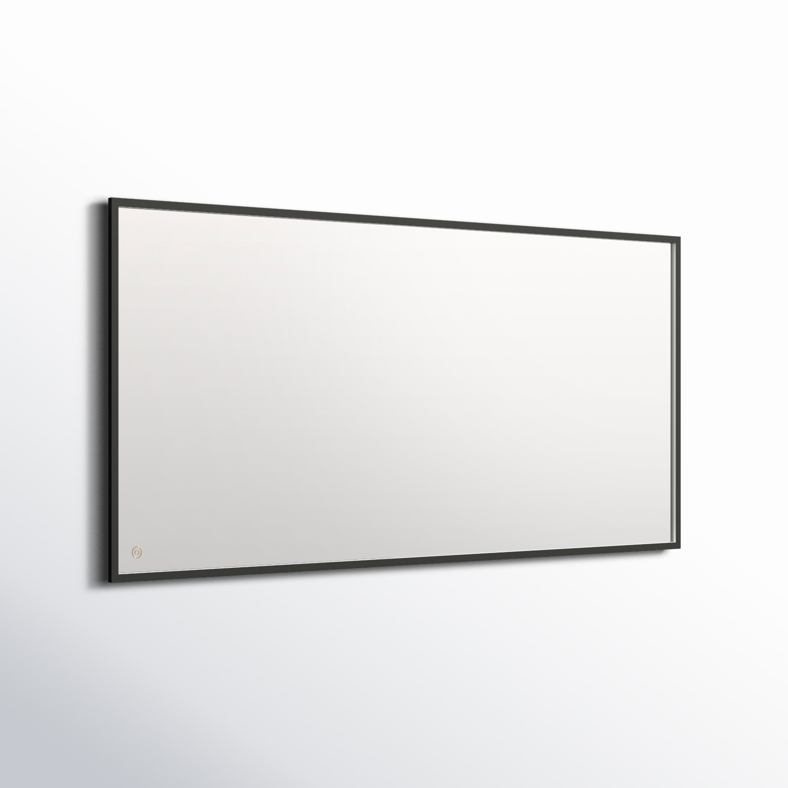 Piche 72" Mirror, Black, 36" x 72"