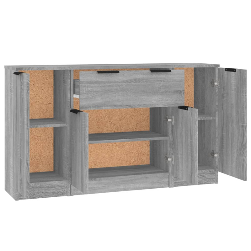Karlik 120cm Sideboard, Grey Sonoma