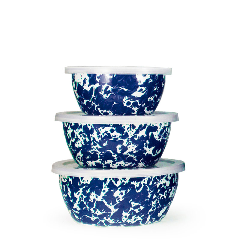 Swirl Dining Bowl, Cobalt Swirl