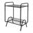 2-Tier Record Player Stand Free Standing Player Stand Record Storage Stand With 4 Foot Pads-986057908