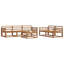 249.5cm Wide Patio Sectional Set