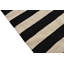 Tapis noir et blanc Ohlson