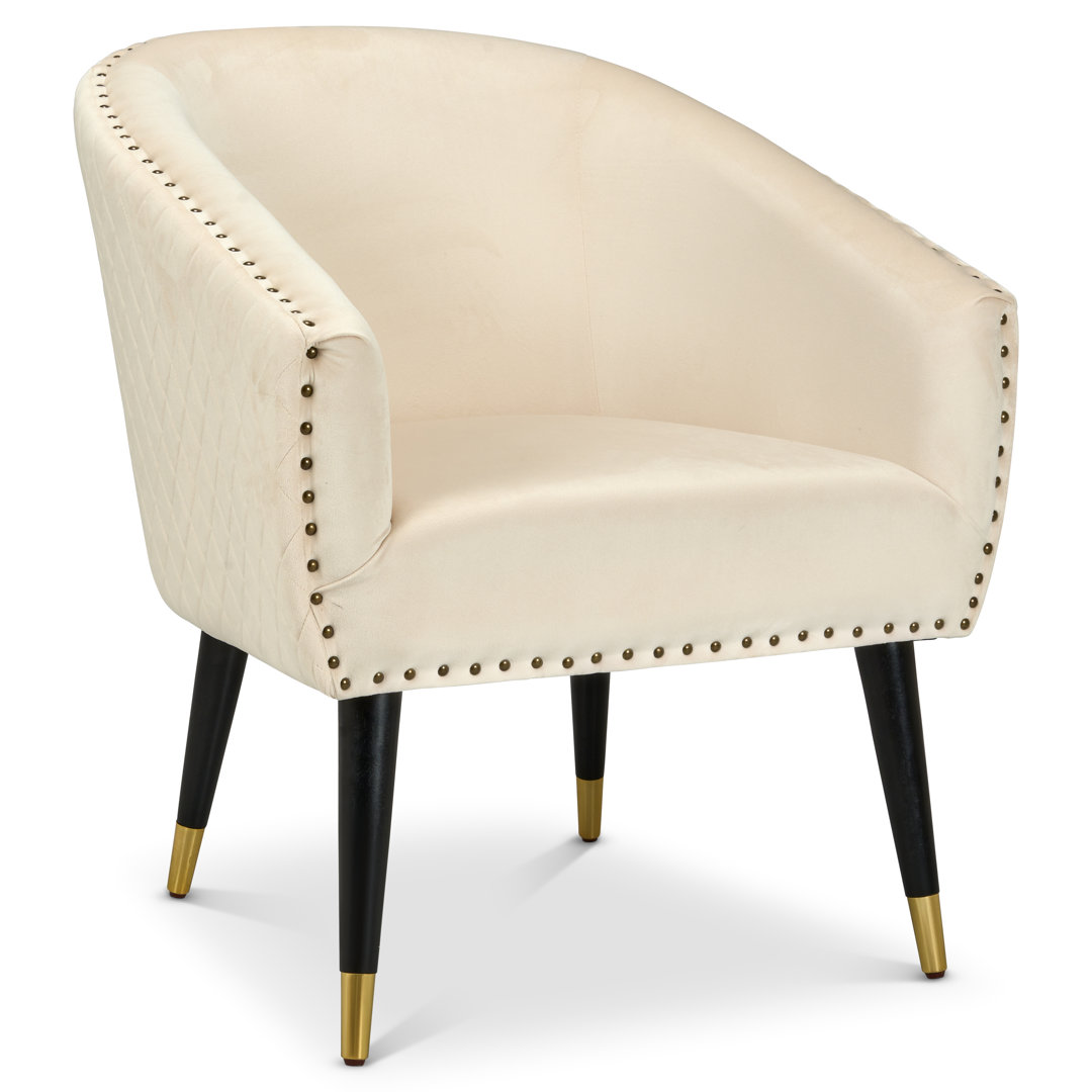 Miamiville 64Cm Wide Velvet Tub Chair