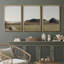" Fields And Cattle Tranquil Farm Landscape Countryside Nature Landscape Modern Art Decor " 3 - Pieces-98696378-98696375