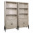 Kenton Desk & 2 Door Bookcases