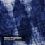 Rideau de douche bleu à motif abstrait bleu indigo avec 12 crochets-1433486605
