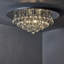 Marley Flush Mount With Crystal Droplets