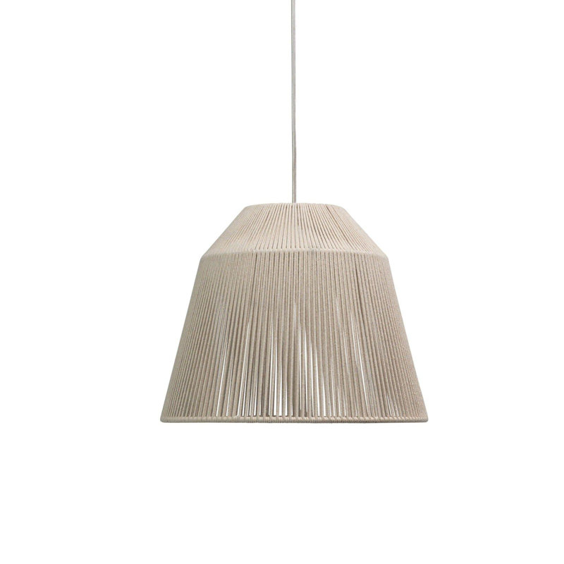 Albanne 1 - Light White Single Pendant
