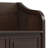 Connaught 56"W Solid Wood Wide Entryway Storage Bench with Lift-Top Lid and 3 Storage Compartments