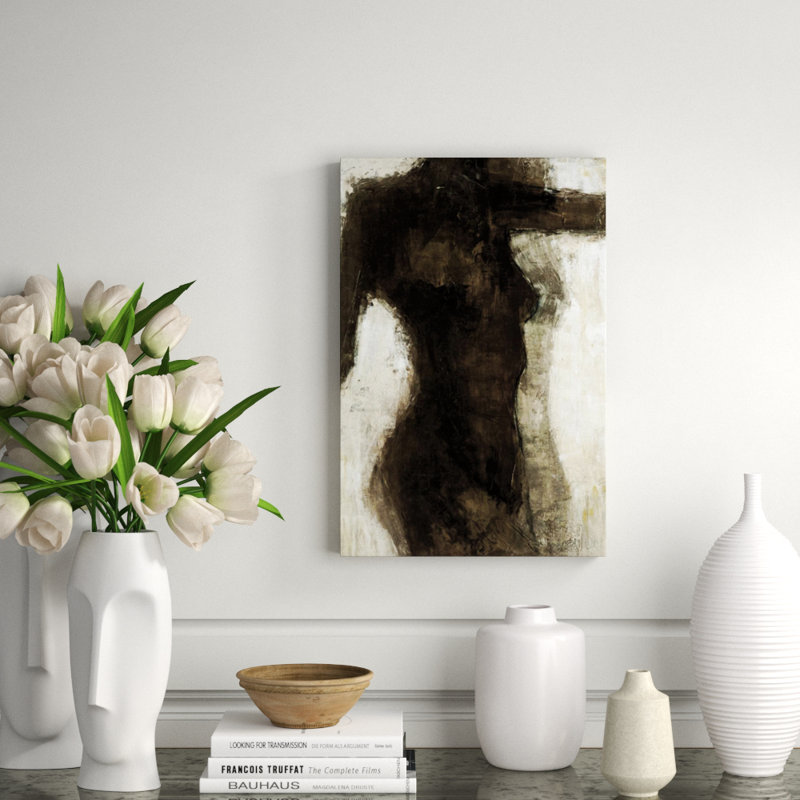 Silhouette I Painting by Chelsea Art Studio, Knife Gel, 24" H x 16" W x 1.5" D