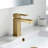 Cubic Single Hole Bathroom Faucet with Optional Drain Assembly-48024400-116469082
