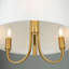 Plafonnier semi-encastré 3 lumières l 15,7 po-979007776