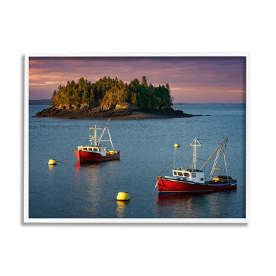 " Boats Sailing Ocean Island " by Rick Berk