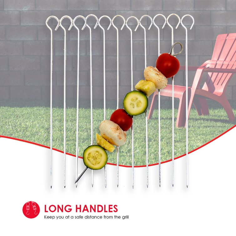 Grillers Choice Brochette en métal et Shish Kebab - Wayfair Canada