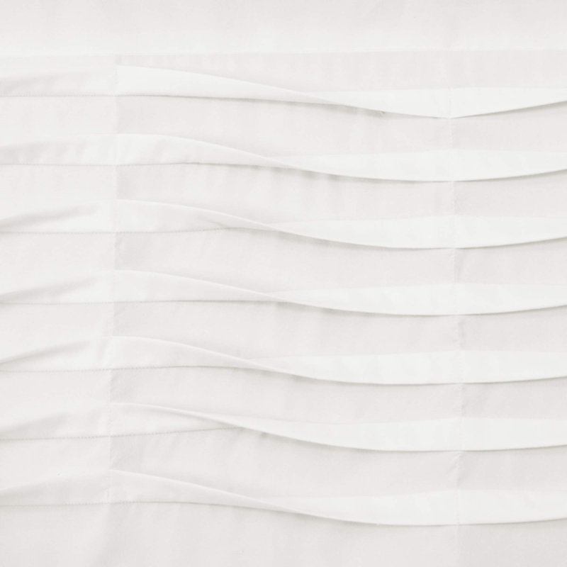 Tailored Window Pelmet, White