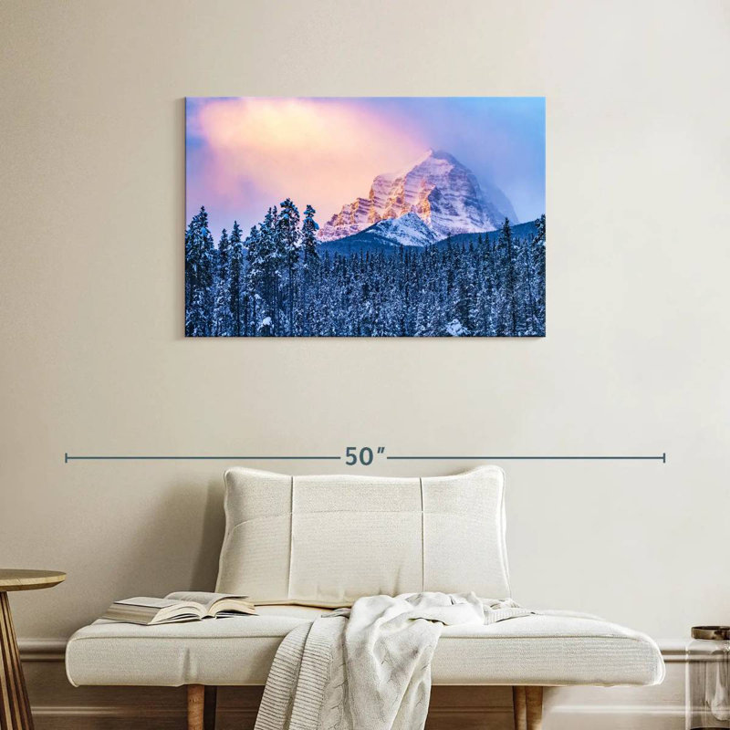 Alvord Banff Snow Mountain, H 24 po x l 36 po
