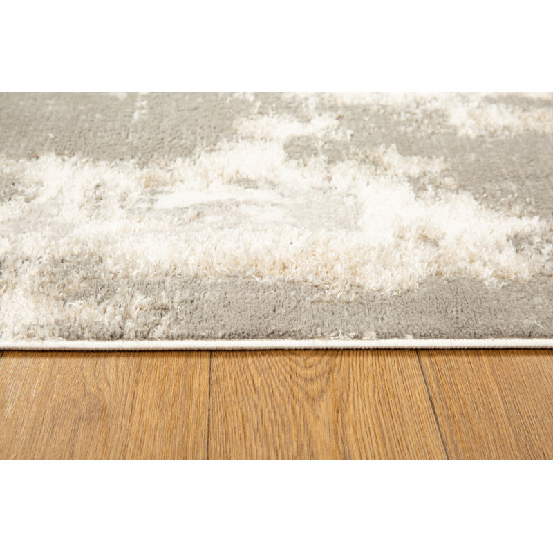Tapis à motif abstrait moderne de la collection Tanja, Rectangle 5 pi 3 po x 7 pi 8 po