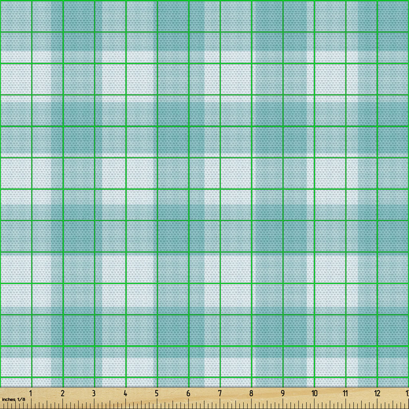Cherece Simplistic Checkered Pattern Multi-Purpose Fabric