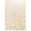 Tapis carré ivoire Outen