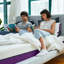 Matelas en mousse à mémoire de forme ferme 10 po Polysleep Canadian-50199331