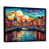Black Floater Framed